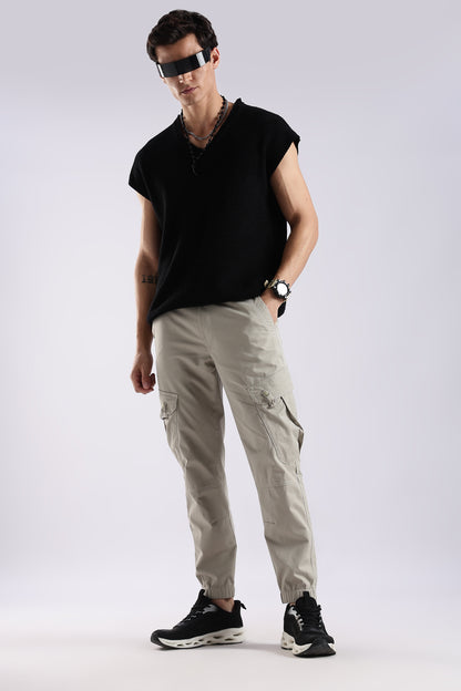 Slim Fit Cargo Pants Olive