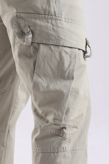 Slim Fit Cargo Pants Olive