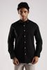 100% Cotton Slim Fit Shirt Black