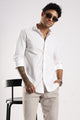 100% Cotton Slim Fit Shirt White