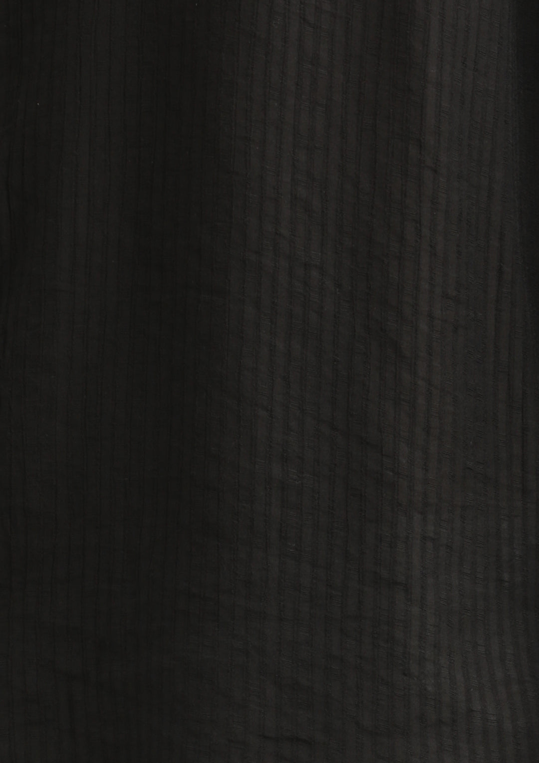 Textured Nylon Shirt Black