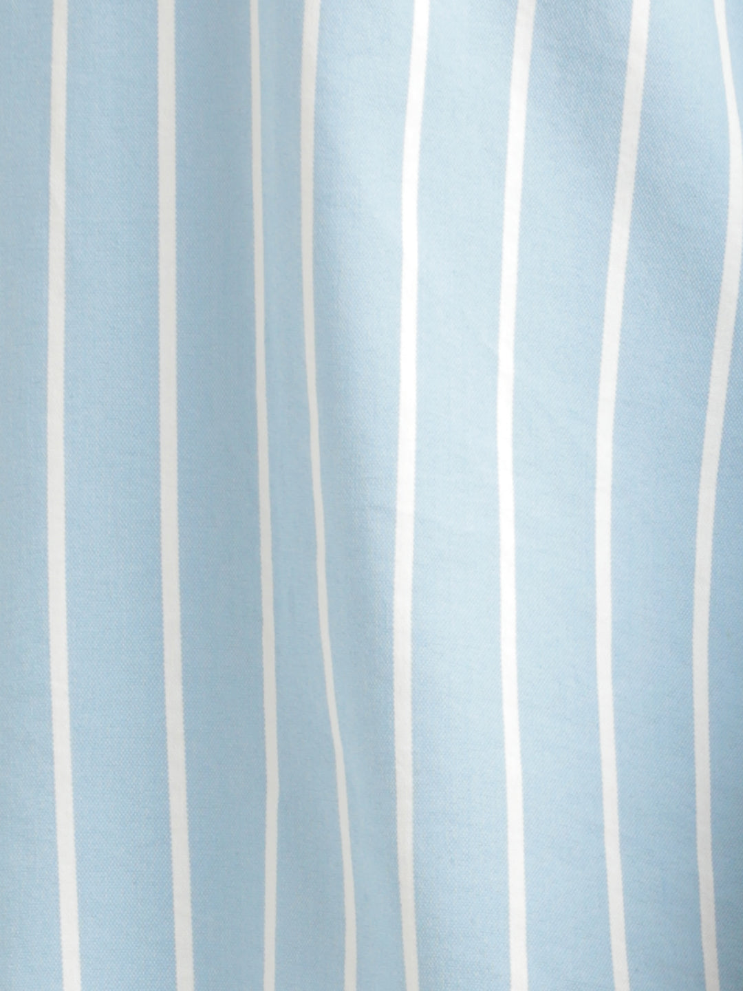 Striped Oxford Lycra Shirt Blue