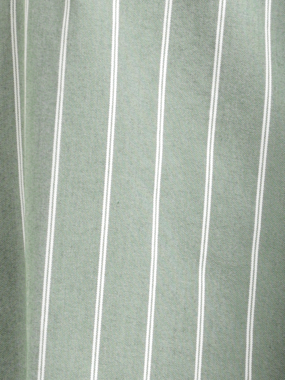 Striped Oxford Lycra Shirt Green