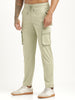 Cotton Cargo Trousers P Green