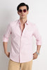 Classic Oxford Check Shirt for Men Pink