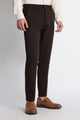 Modern Casual Trousers Dk Brown