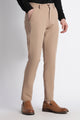 Modern Casual Trousers Beige