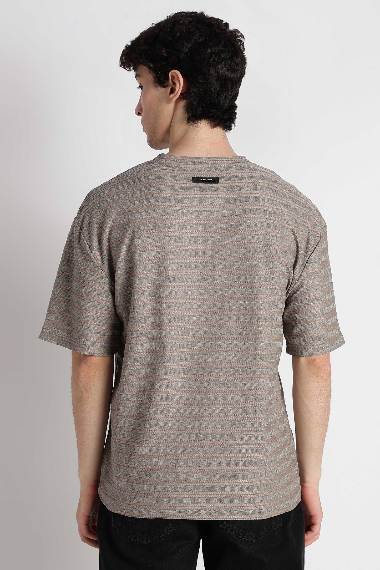 Comfortable Casual Wear T-shirt Dk Grey