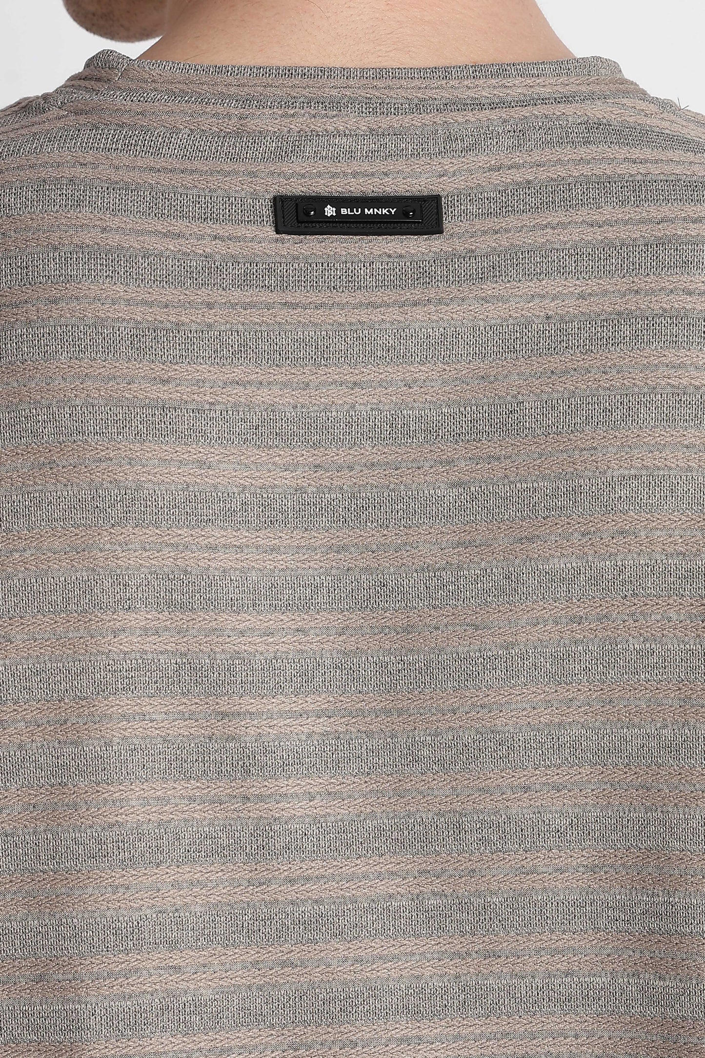 Comfortable Casual Wear T-shirt Dk Grey