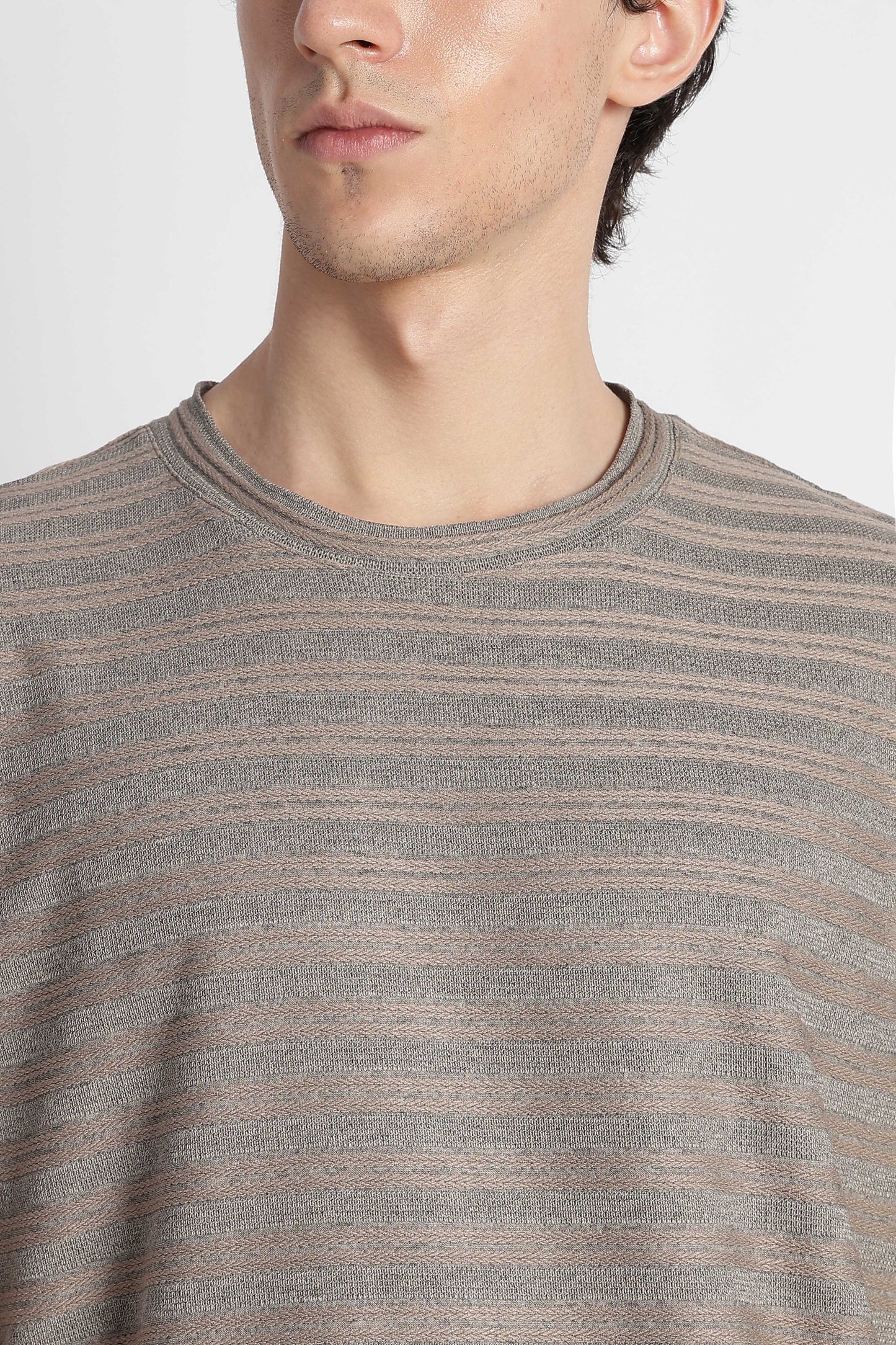 Comfortable Casual Wear T-shirt Dk Grey