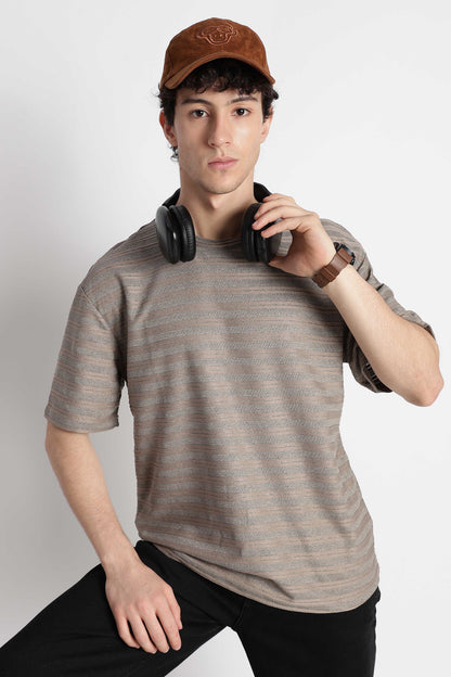 Comfortable Casual Wear T-shirt Dk Grey