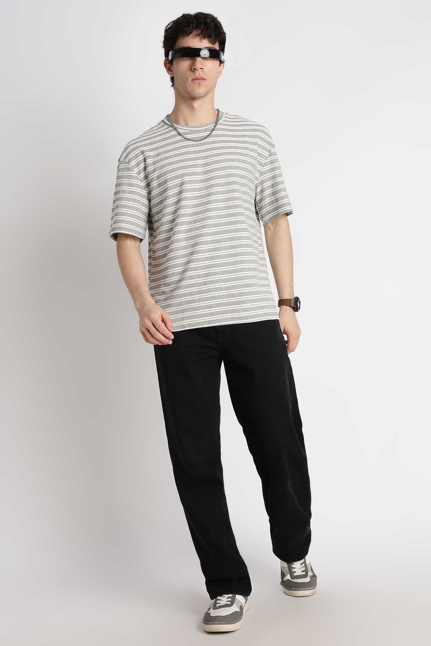 Comfortable Casual Wear T-shirt Grey