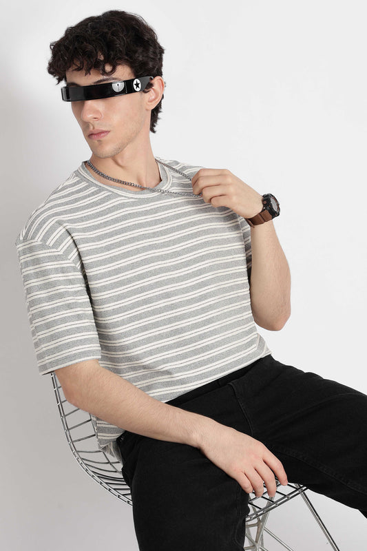 Comfortable Casual Wear T-shirt Grey