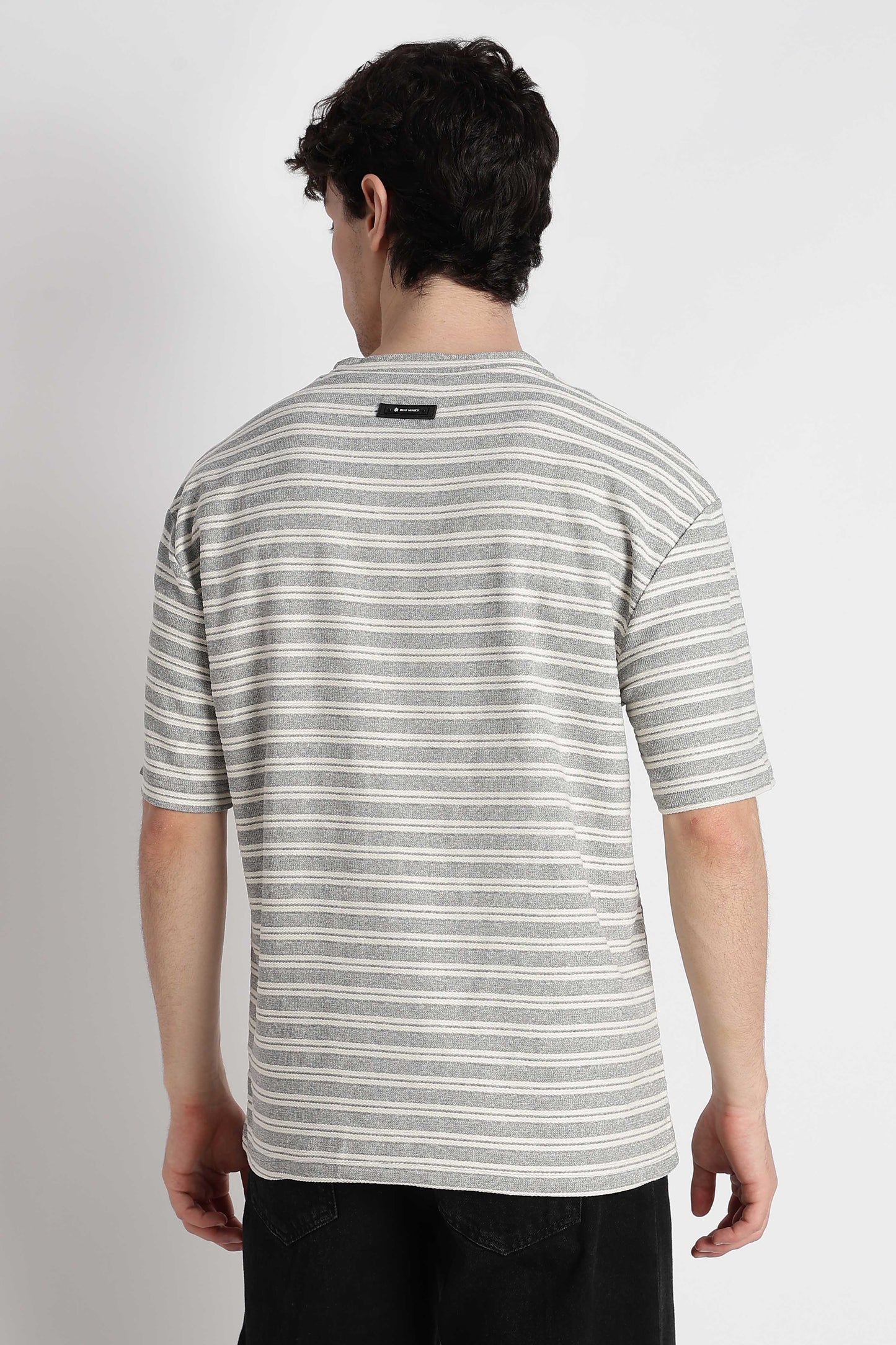 Comfortable Casual Wear T-shirt Grey