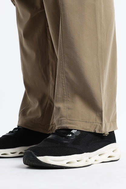 Classic Khaki Drawcord Cargo Pants