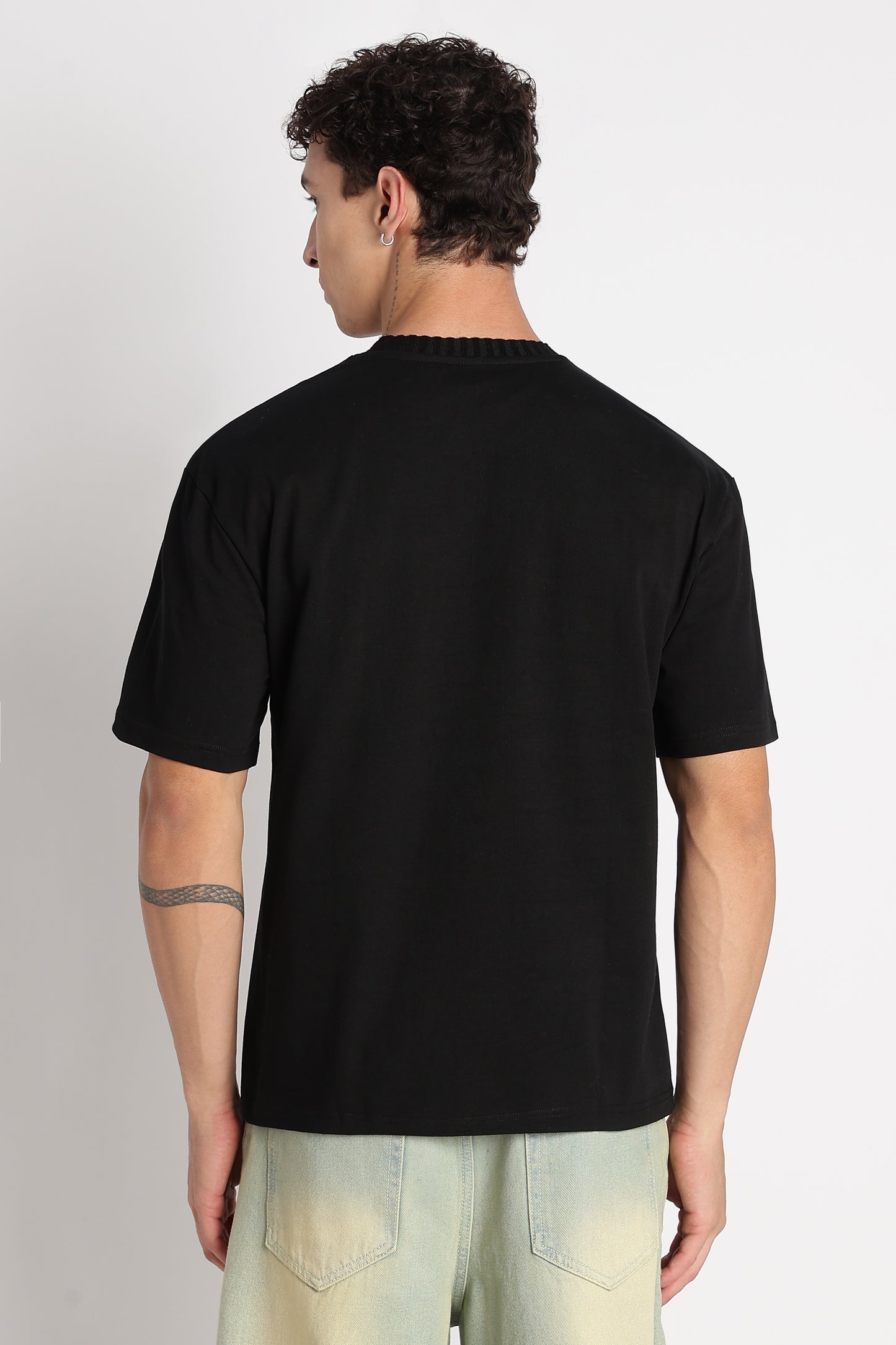 Comfortable Everyday Wear Black T-Shirt