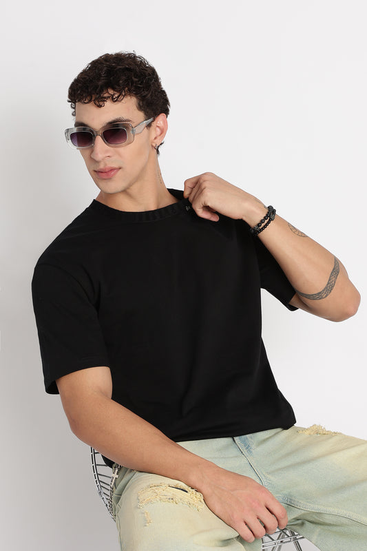 Comfortable Everyday Wear Black T-Shirt