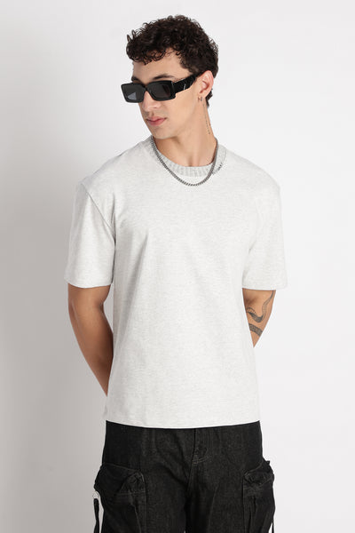 Comfortable Everyday Wear Grey T-Shirt