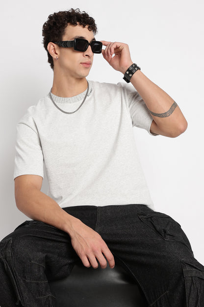 Comfortable Everyday Wear Grey T-Shirt