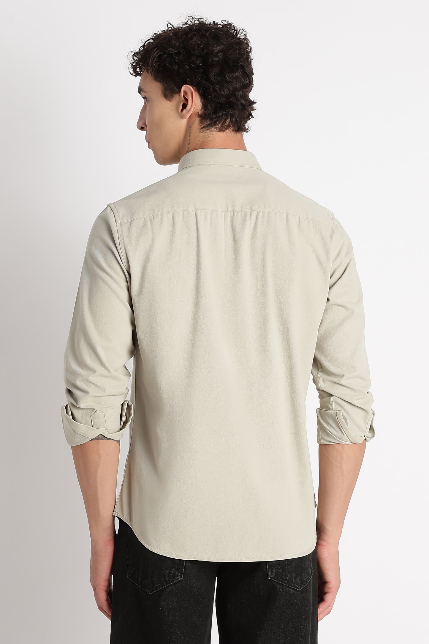 Everyday Essential Solid Shirt P Green