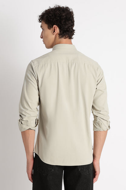 Everyday Essential Solid Shirt P Green