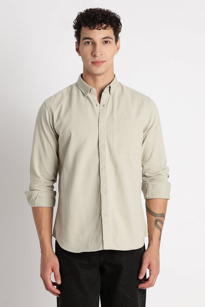 Everyday Essential Solid Shirt P Green