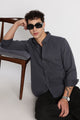 Everyday Essential Solid Shirt Blue Grey