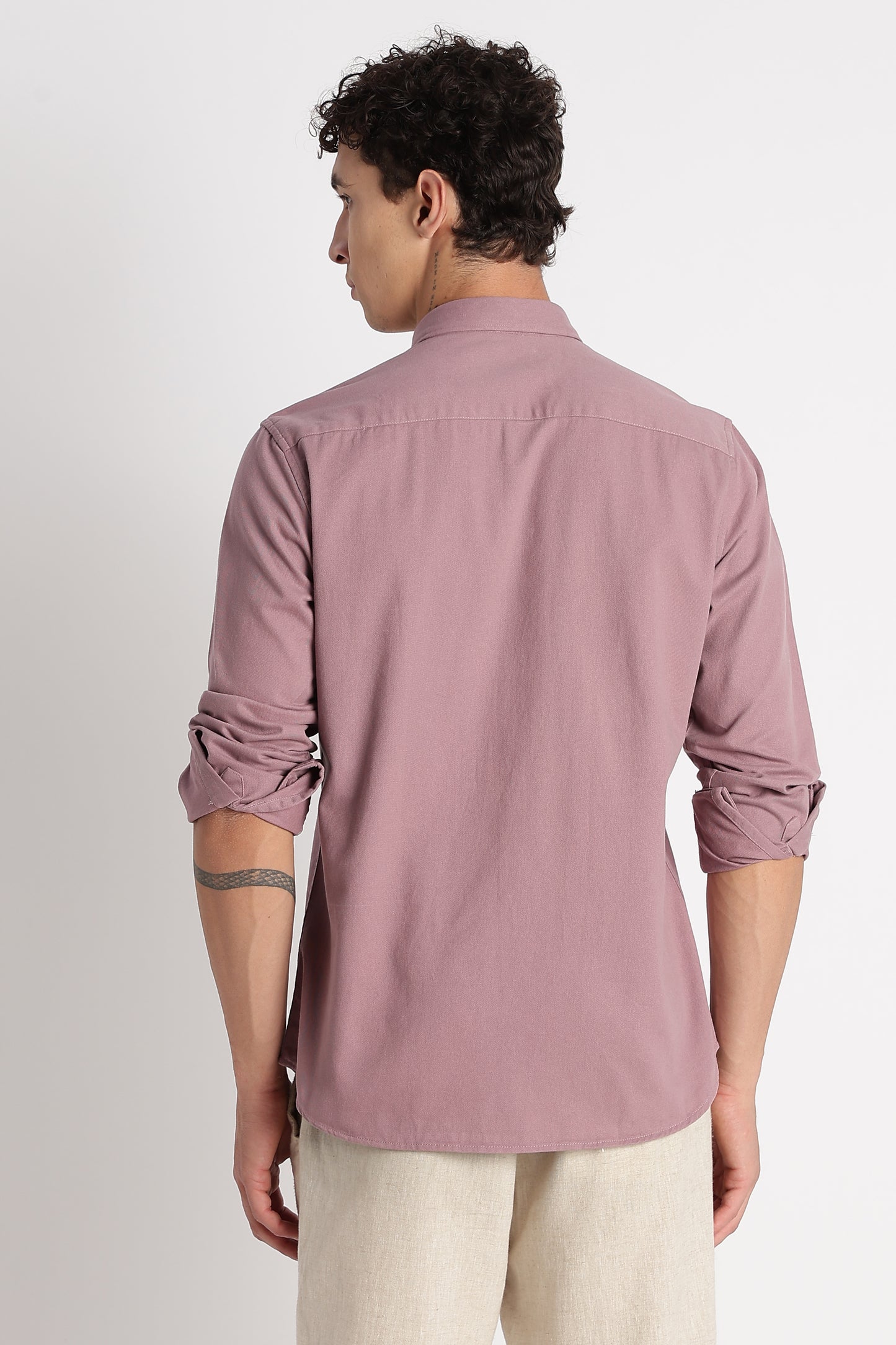 Everyday Essential Solid Shirt Pink