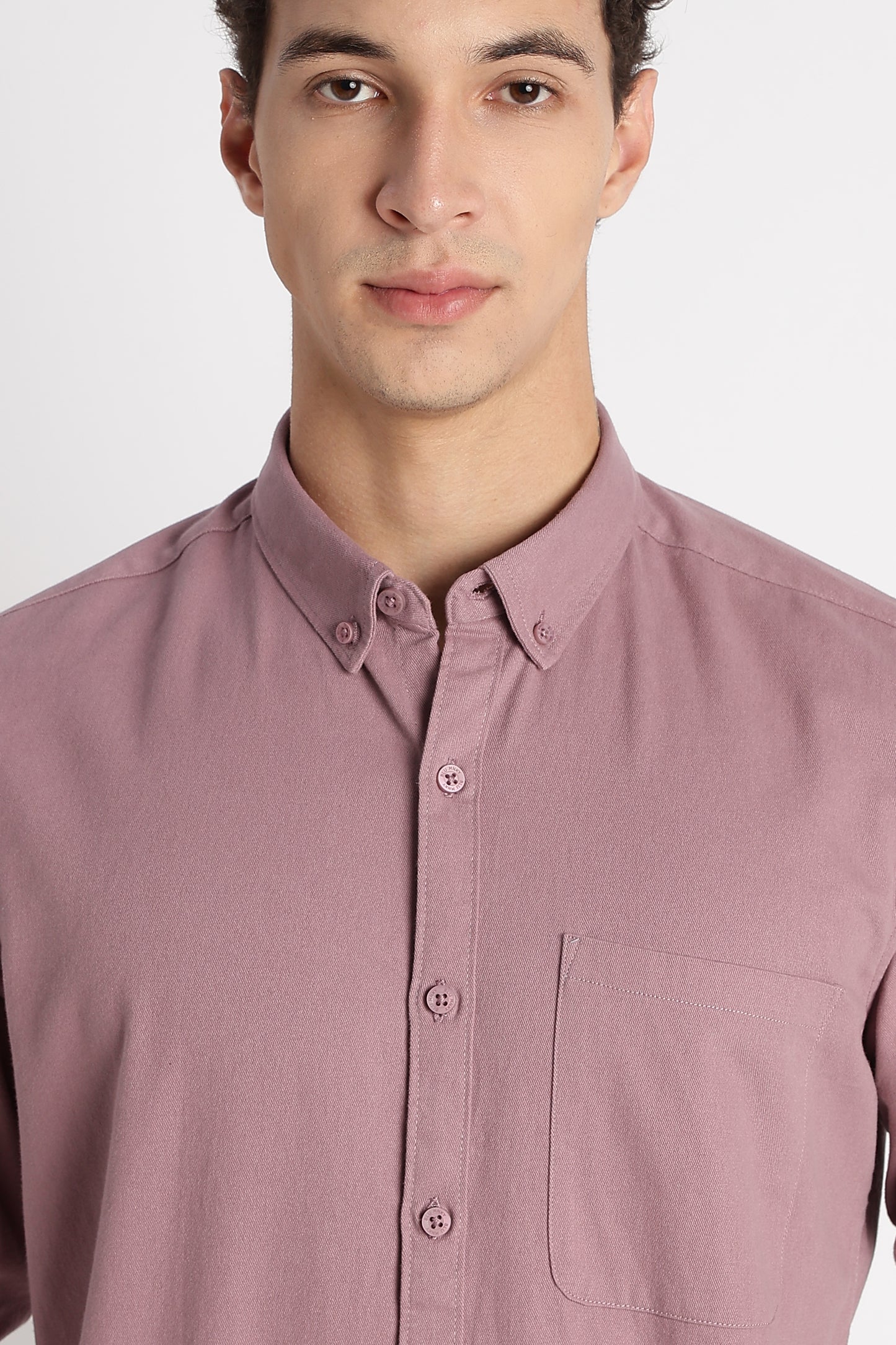 Everyday Essential Solid Shirt Pink