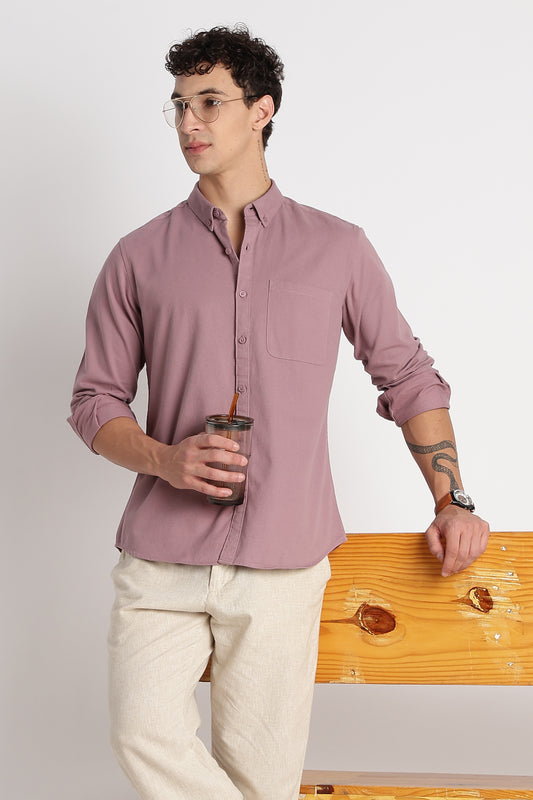 Everyday Essential Solid Shirt Pink