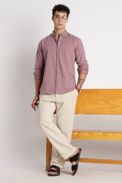 Everyday Essential Solid Shirt Pink