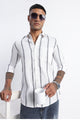 Classic Stripe Shirt White