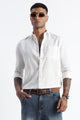Classic Stripe Shirt Off White