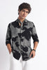 Modern Day Print Shirt Black