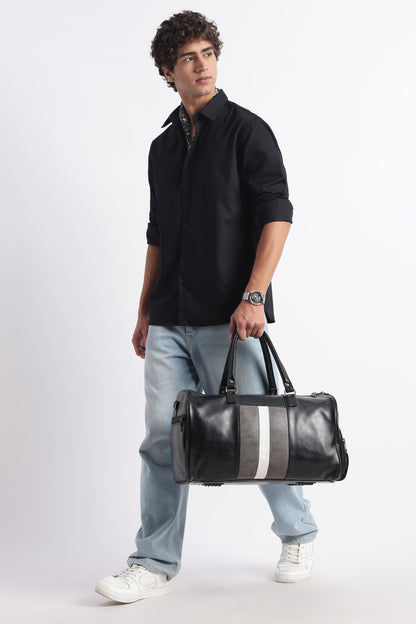 Classic Dobby Solid Shirt Black