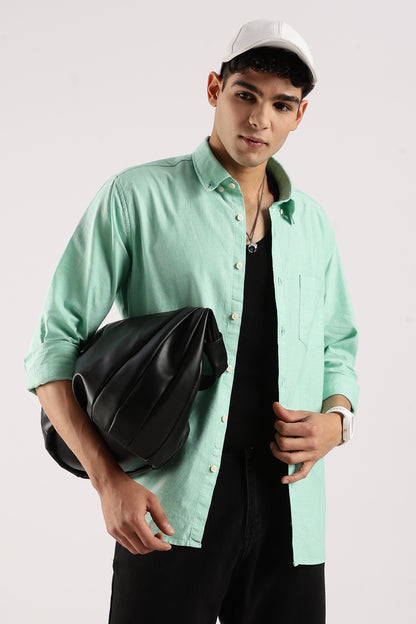 Soft Casual Shirt Lt Green