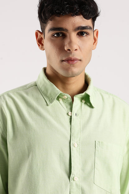 Soft Casual Shirt Green