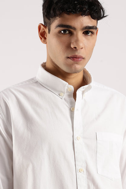 Soft Casual Shirt White