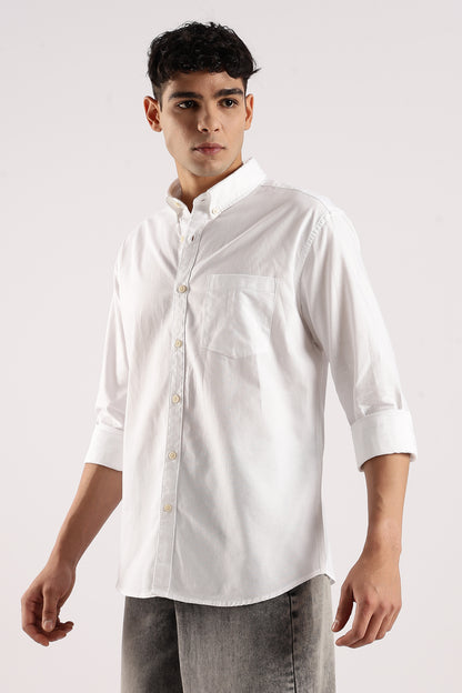Soft Casual Shirt White