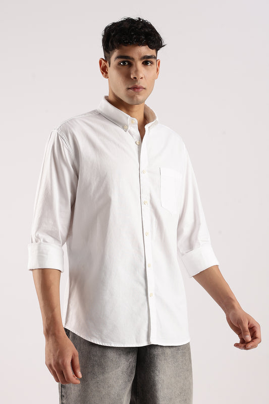 Soft Casual Shirt White