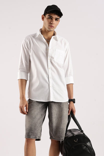 Soft Casual Shirt White