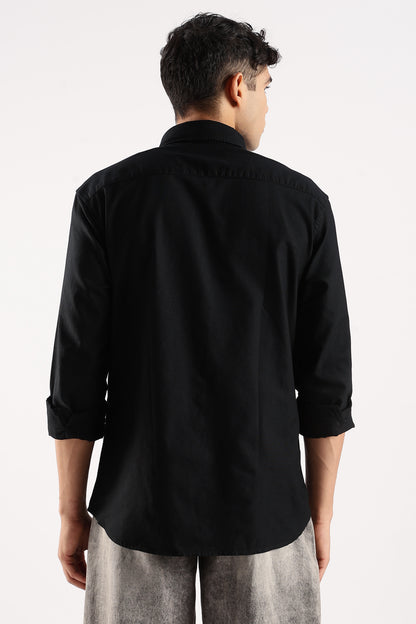 Soft Casual Shirt Black