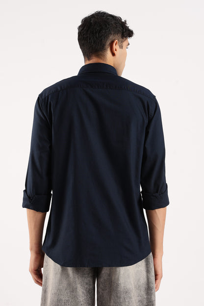 Soft Casual Shirt Dk Navy
