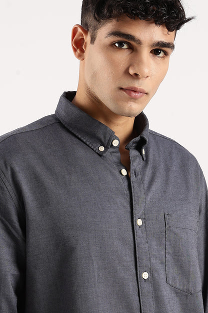 Soft Casual Shirt Navy