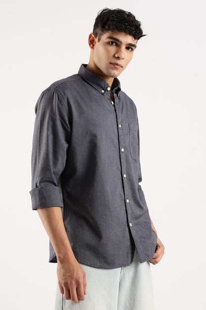 Soft Casual Shirt Navy