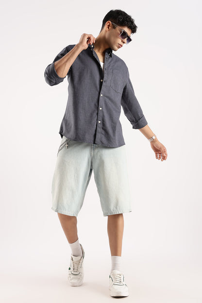 Soft Casual Shirt Navy