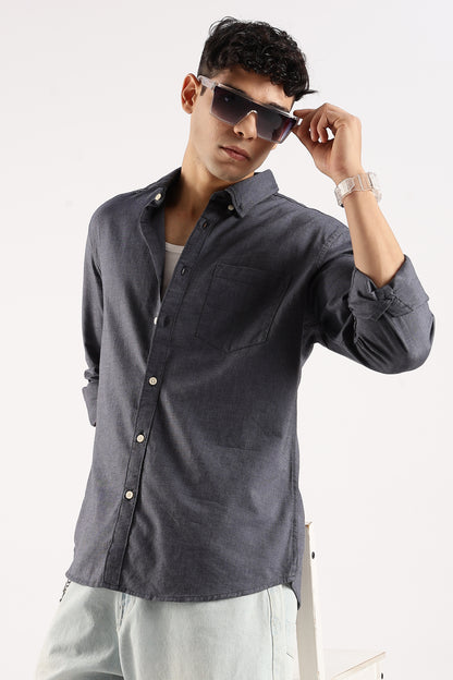 Soft Casual Shirt Navy