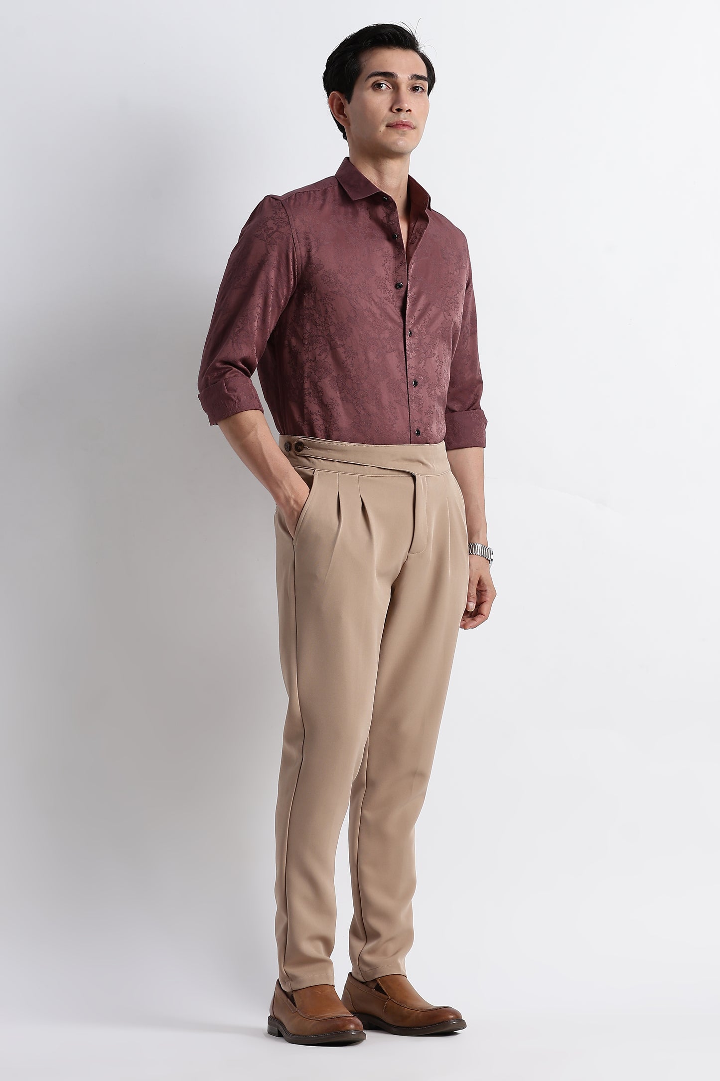 The Modern Gurkha Trousers Beige