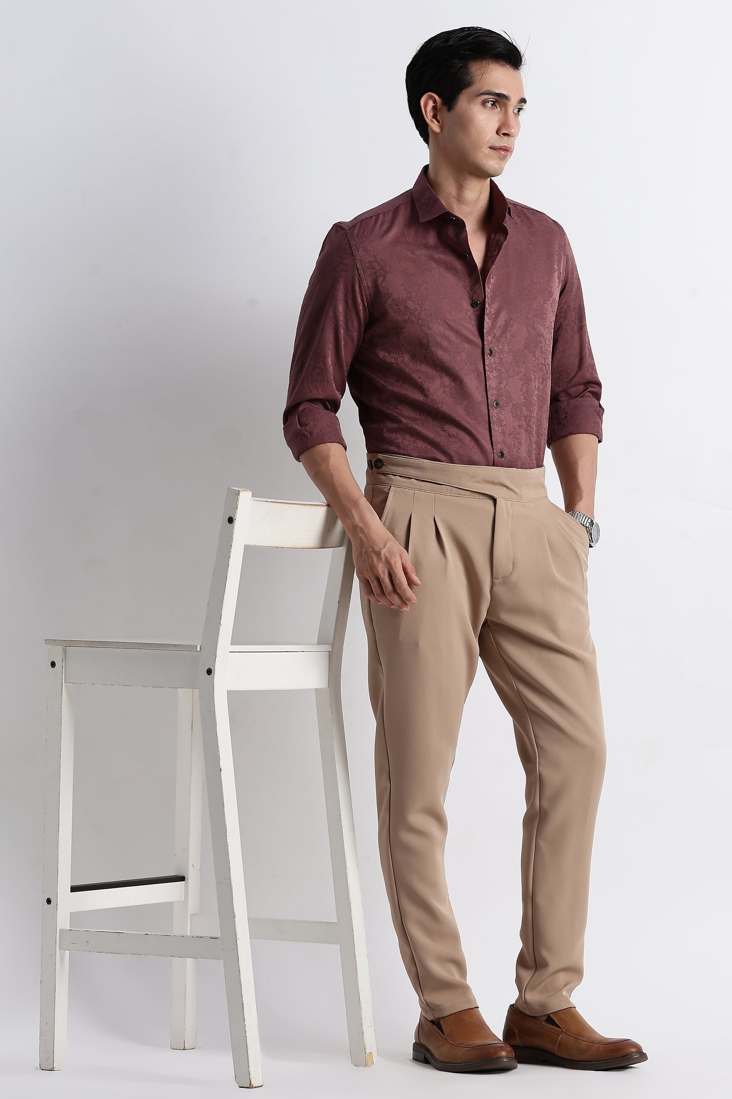 The Modern Gurkha Trousers Beige