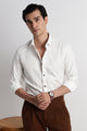 Textured Jacquard Shirt White